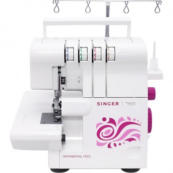 Оверлок SINGER T80D белый Оверлок SINGER T80D белый